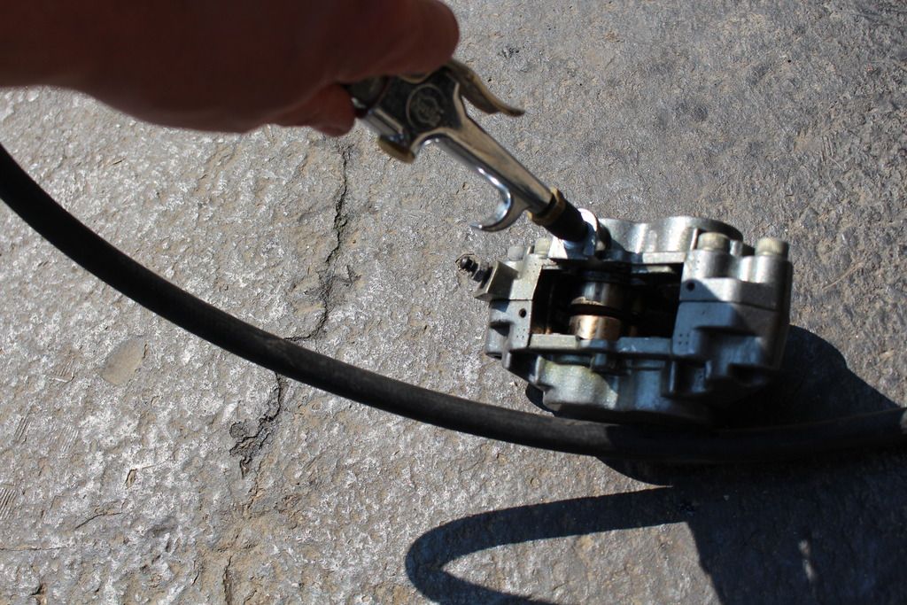 How To Free Stuck Caliper Pistons Kawasaki Ninja ZX Forum